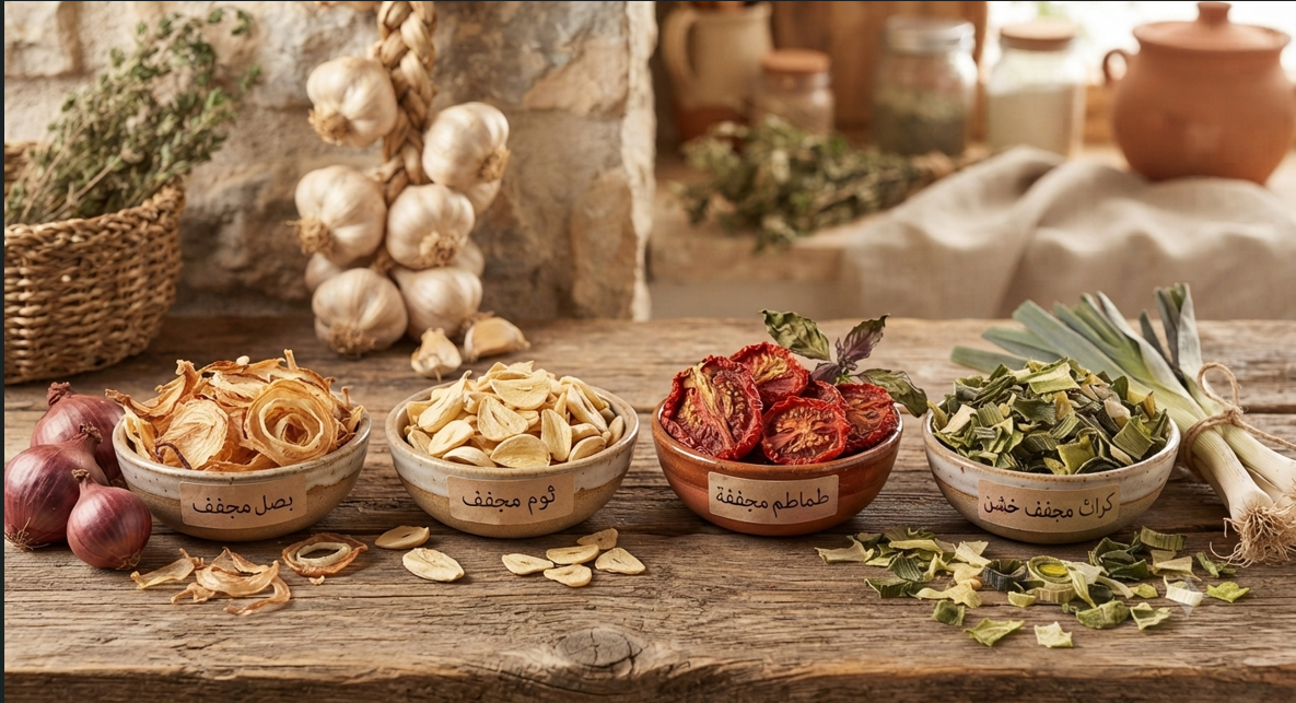 Dehydrated Vegetables