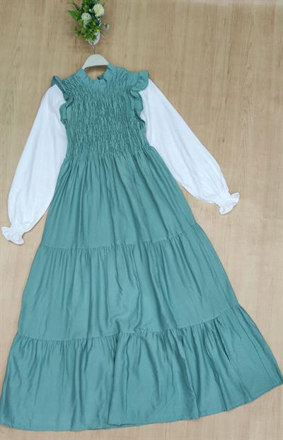 دريس كتان كم ابيض