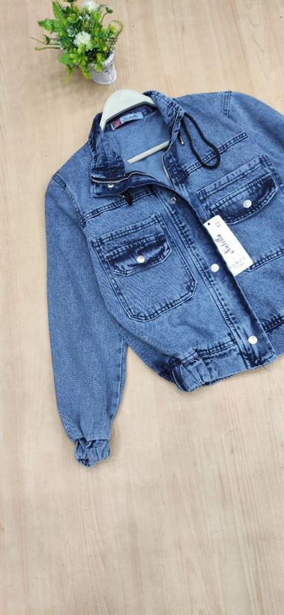 جاكيت جينز هاي وسط