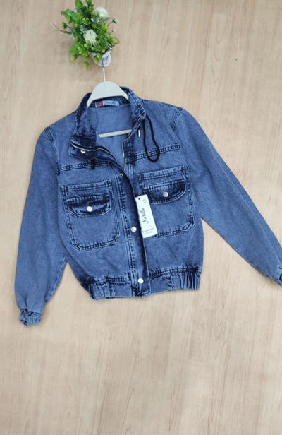 جاكيت جينز هاي وسط